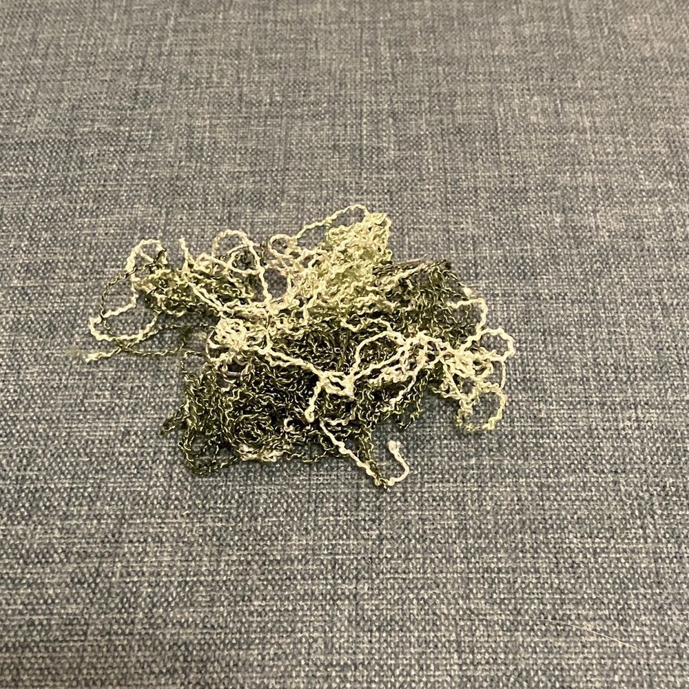 Green Needlepoint Thread Yarn